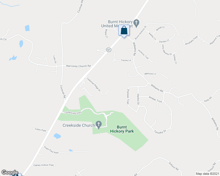 map of restaurants, bars, coffee shops, grocery stores, and more near 296 Celestial Ridge Drive in Dallas