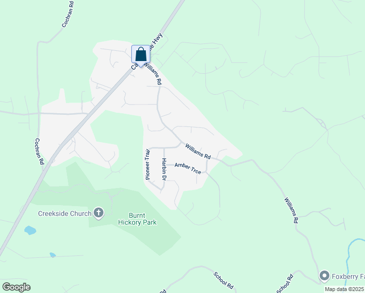 map of restaurants, bars, coffee shops, grocery stores, and more near in Paulding County