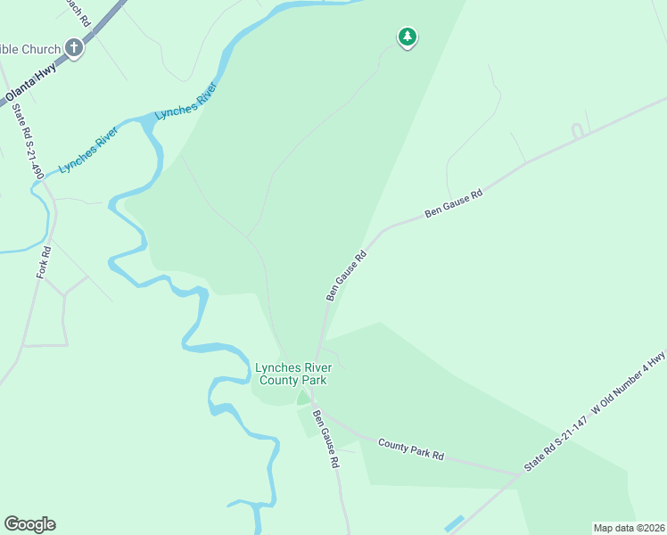 map of restaurants, bars, coffee shops, grocery stores, and more near 1110 Ben Gause Road in Coward