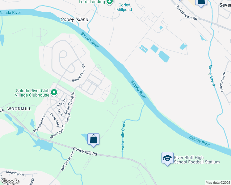 map of restaurants, bars, coffee shops, grocery stores, and more near 113 Emerald View Court in Lexington