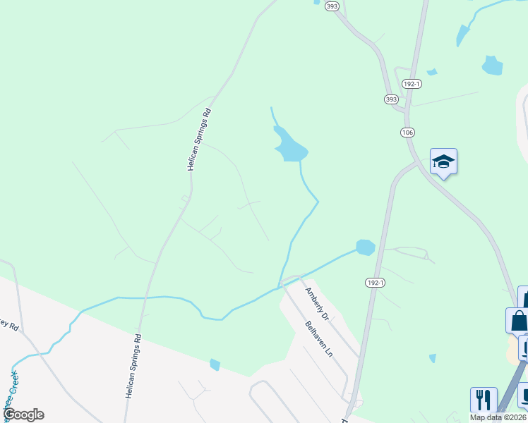 map of restaurants, bars, coffee shops, grocery stores, and more near 339 Fox Trail in Athens