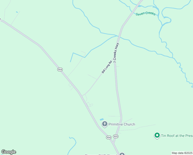 map of restaurants, bars, coffee shops, grocery stores, and more near 258 Bill Long Road in Tabor City