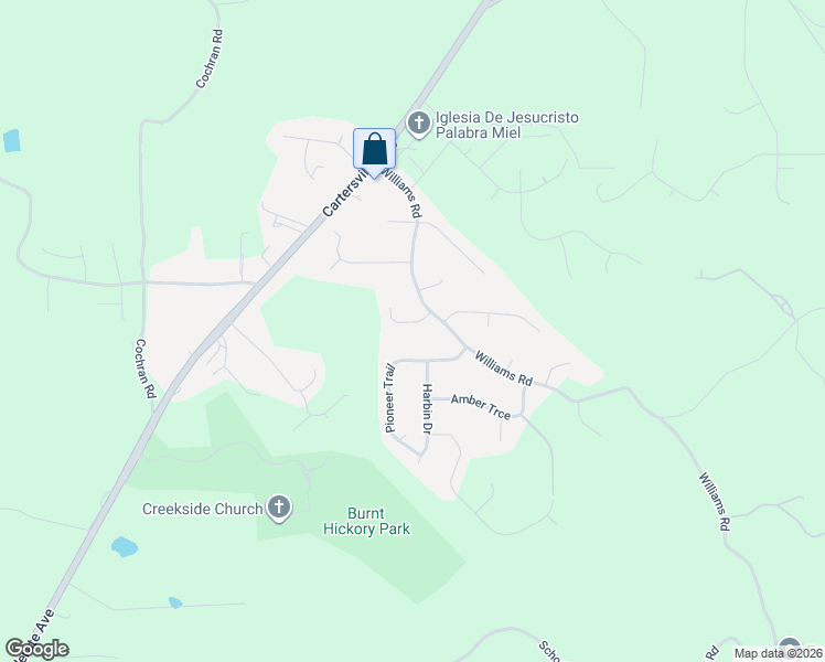 map of restaurants, bars, coffee shops, grocery stores, and more near 47 Angela Lane in Dallas