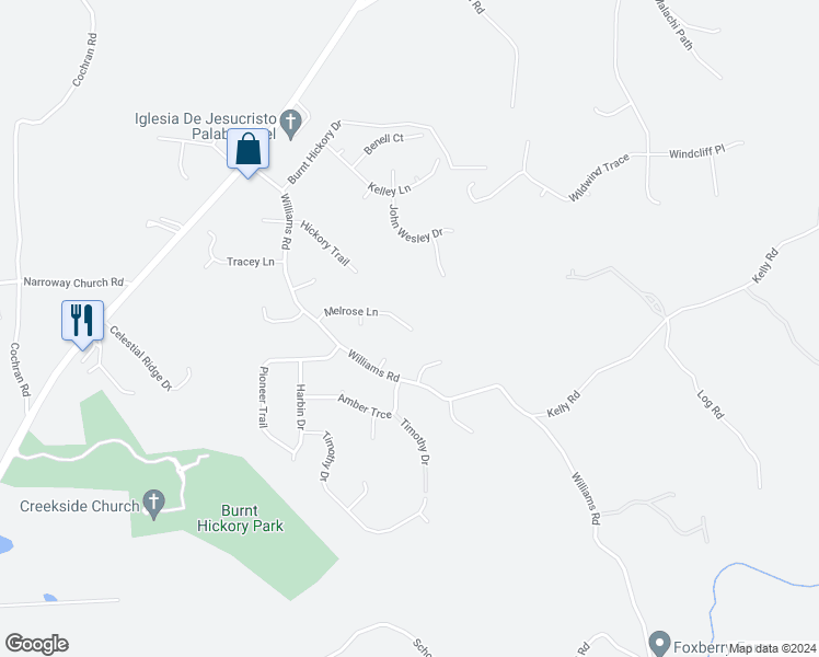 map of restaurants, bars, coffee shops, grocery stores, and more near 238 Nellrose Lane in Dallas
