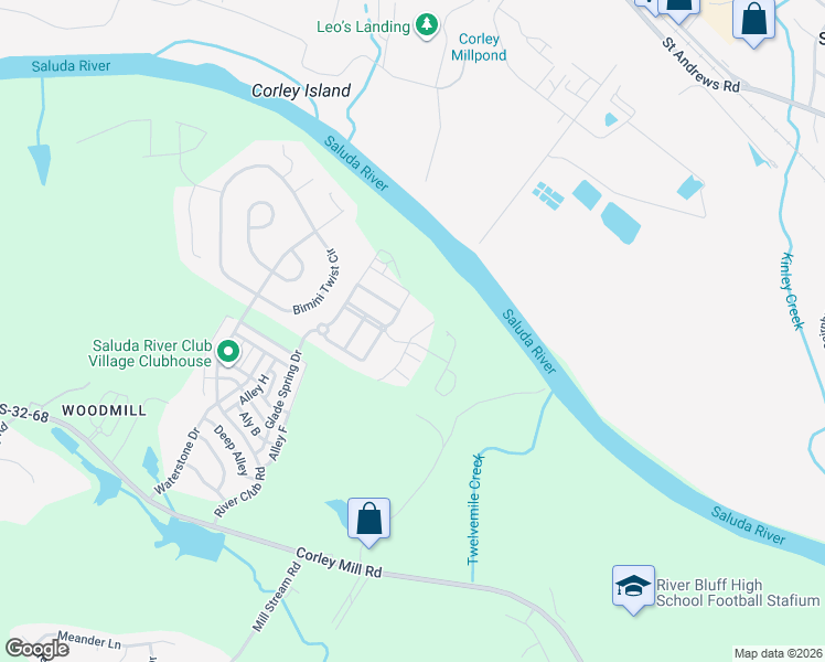 map of restaurants, bars, coffee shops, grocery stores, and more near 113 Emerald View Court in Lexington