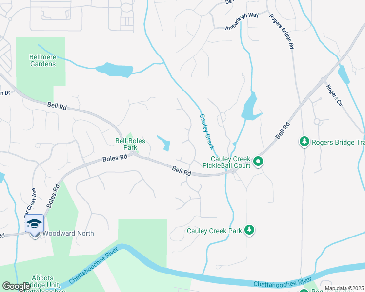 map of restaurants, bars, coffee shops, grocery stores, and more near 320 North Drew Court in Duluth