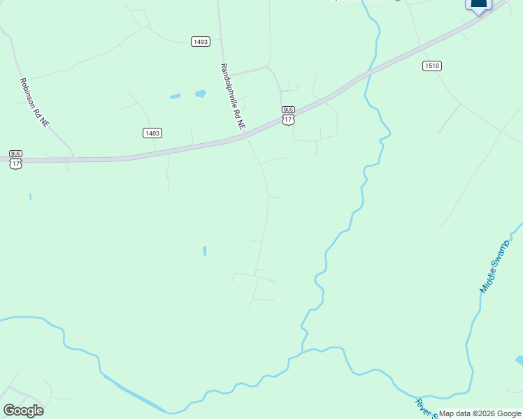 map of restaurants, bars, coffee shops, grocery stores, and more near 136 Neck Road Southeast in Bolivia