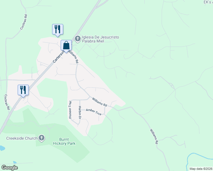 map of restaurants, bars, coffee shops, grocery stores, and more near 233 Nellrose Lane in Dallas