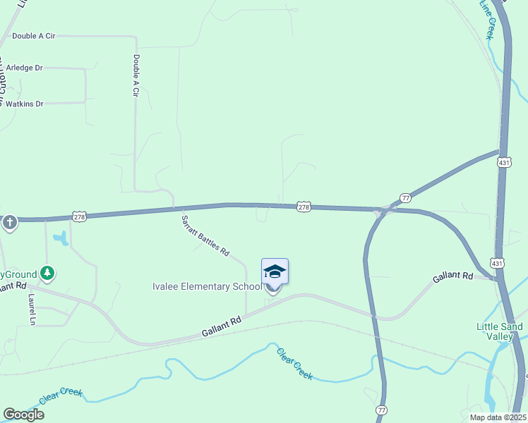 map of restaurants, bars, coffee shops, grocery stores, and more near 15475 U.S. 278 in Attalla
