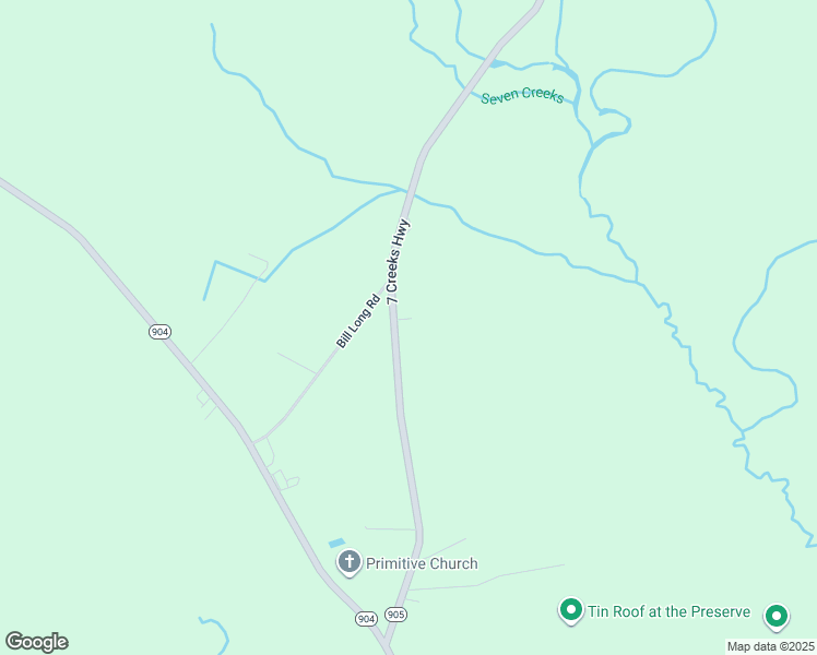 map of restaurants, bars, coffee shops, grocery stores, and more near 15081 7 Creeks Highway in Tabor City