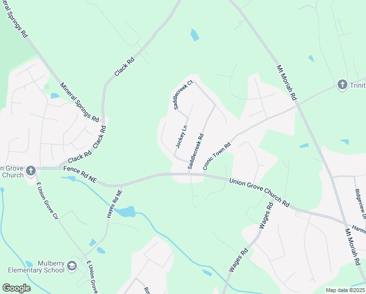 map of restaurants, bars, coffee shops, grocery stores, and more near 622 Jockey Lane in Auburn