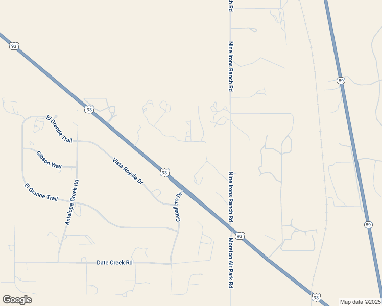 map of restaurants, bars, coffee shops, grocery stores, and more near 35205-35295 South Turtle Creek Road in Wickenburg