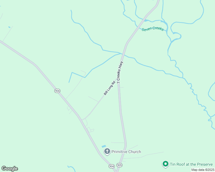 map of restaurants, bars, coffee shops, grocery stores, and more near 122 Bill Long Road in Tabor City