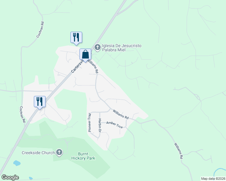 map of restaurants, bars, coffee shops, grocery stores, and more near 182 Hickory Trail in Dallas