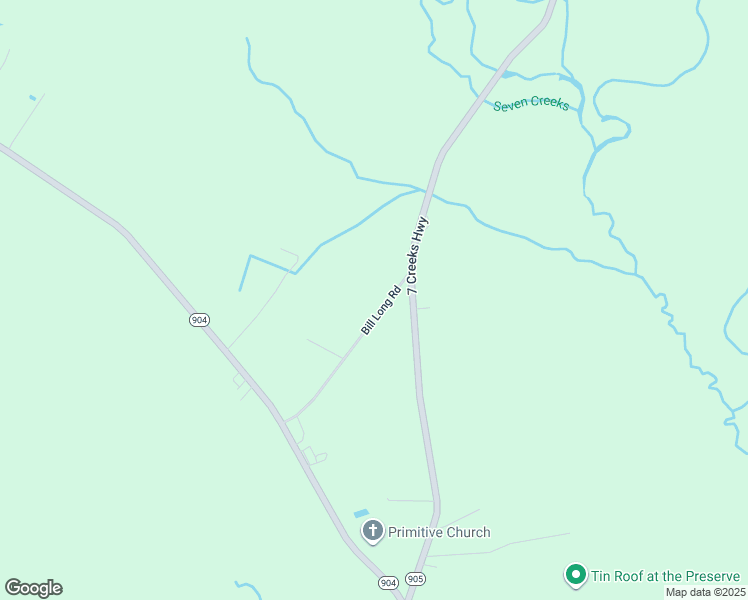 map of restaurants, bars, coffee shops, grocery stores, and more near 122 Bill Long Road in Tabor City