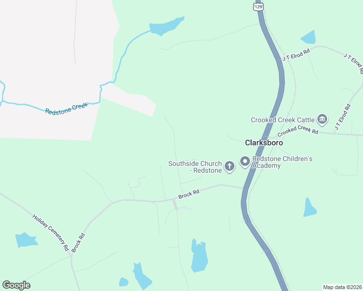 map of restaurants, bars, coffee shops, grocery stores, and more near 264 Clarksboro Drive in Athens