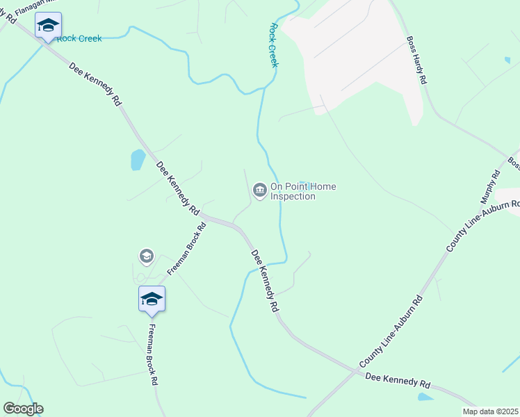 map of restaurants, bars, coffee shops, grocery stores, and more near 555 Versailles Drive in Auburn