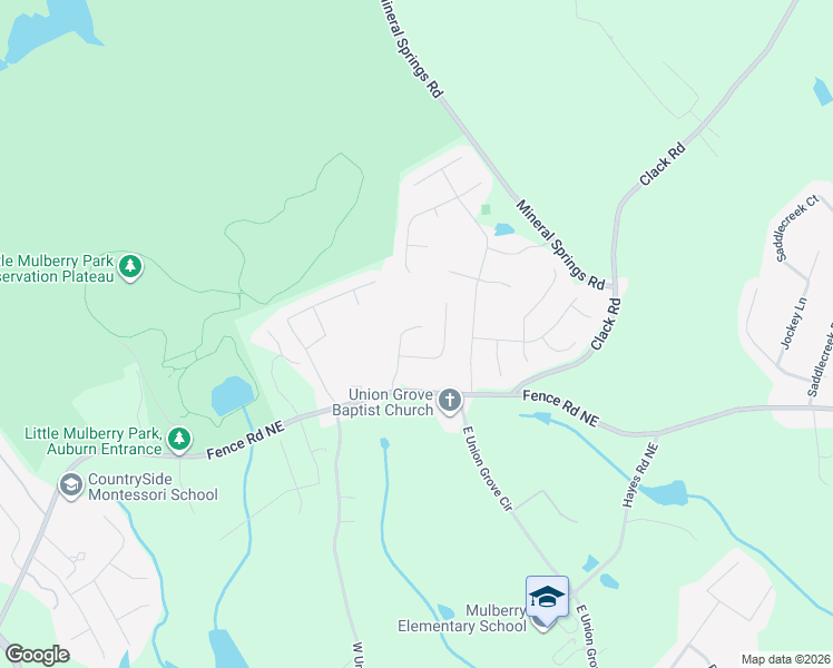map of restaurants, bars, coffee shops, grocery stores, and more near 923 Whitfield Oak Way Northeast in Auburn