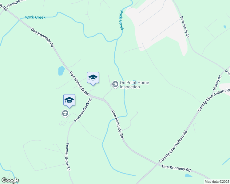 map of restaurants, bars, coffee shops, grocery stores, and more near 555 Versailles Drive in Auburn