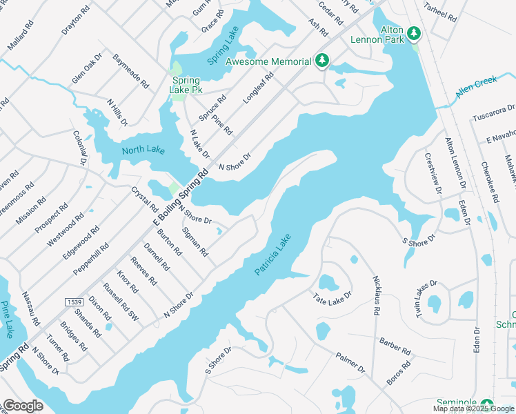 map of restaurants, bars, coffee shops, grocery stores, and more near 910 Holly Point Road in Southport