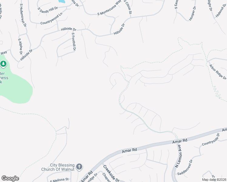 map of restaurants, bars, coffee shops, grocery stores, and more near 19502 Walnut Peak Drive in Walnut