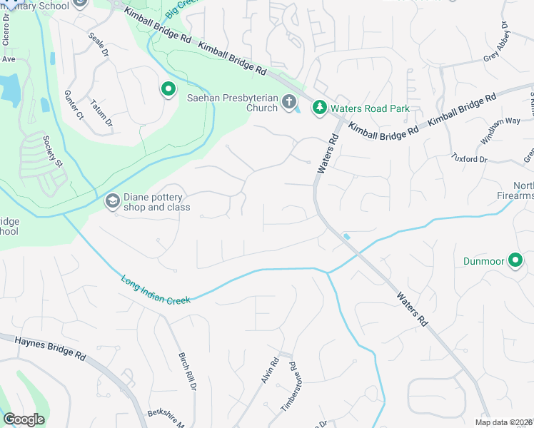 map of restaurants, bars, coffee shops, grocery stores, and more near 3325 Mainstay Place in Alpharetta