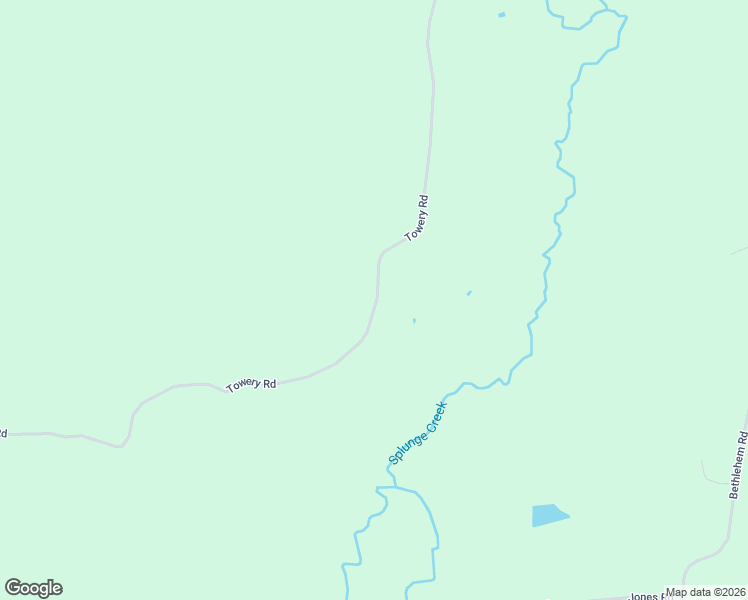 map of restaurants, bars, coffee shops, grocery stores, and more near 60204 Towery Road in Smithville