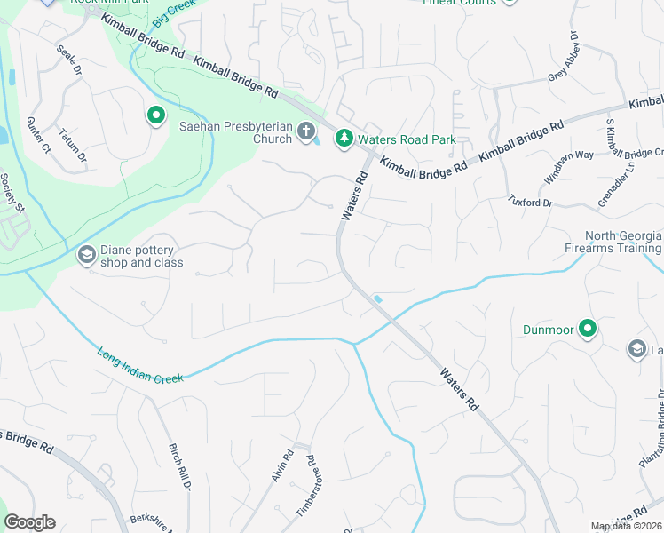 map of restaurants, bars, coffee shops, grocery stores, and more near 415 Sailmaker Circle in Alpharetta