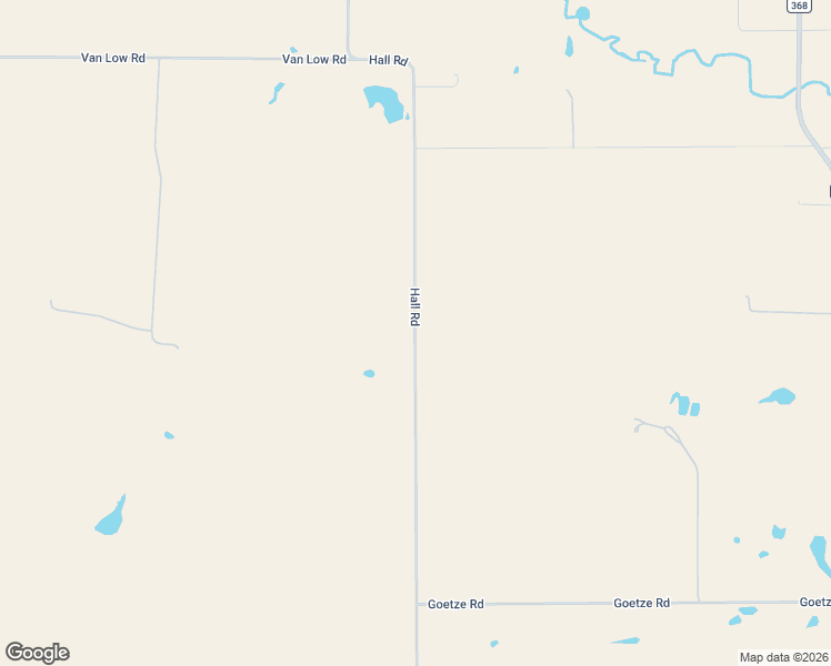 map of restaurants, bars, coffee shops, grocery stores, and more near Hall Rd in Iowa Park