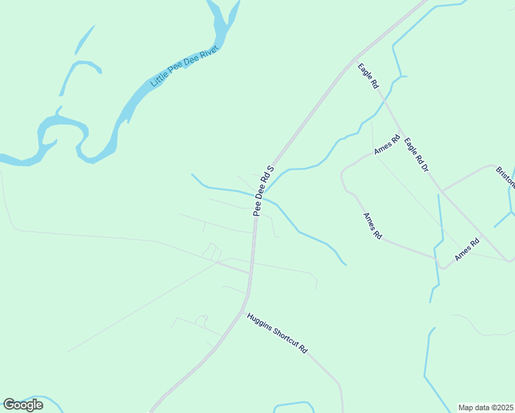 map of restaurants, bars, coffee shops, grocery stores, and more near 15989 Pee Dee Road South in Galivants Ferry