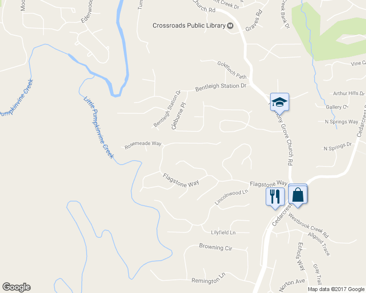 map of restaurants, bars, coffee shops, grocery stores, and more near 972 Flagstone Way in Acworth