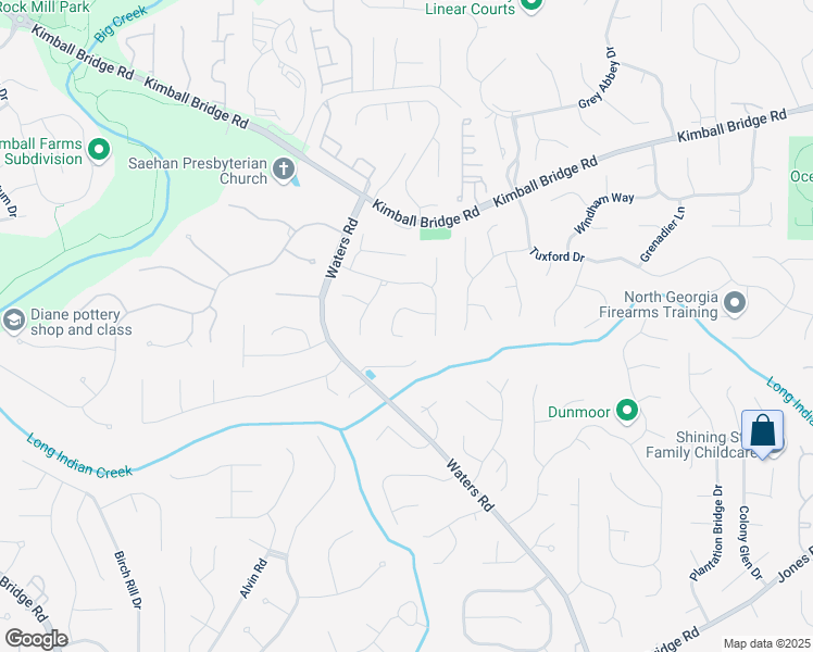 map of restaurants, bars, coffee shops, grocery stores, and more near 850 Highland Bend Cove in Alpharetta