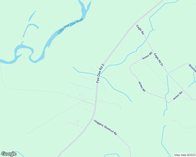 map of restaurants, bars, coffee shops, grocery stores, and more near 15838 Pee Dee Road North in Galivants Ferry