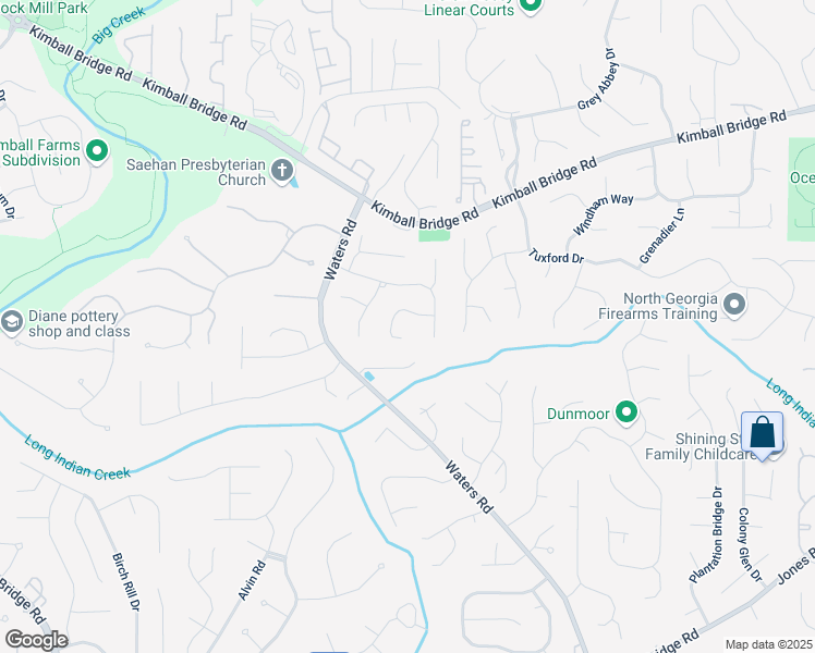 map of restaurants, bars, coffee shops, grocery stores, and more near 850 Highland Bend Cove in Alpharetta