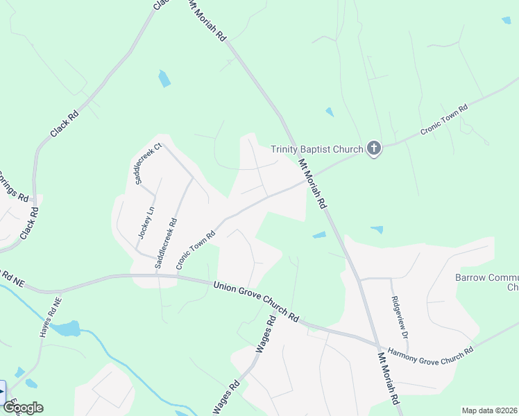 map of restaurants, bars, coffee shops, grocery stores, and more near 1526 Cronic Town Road in Auburn