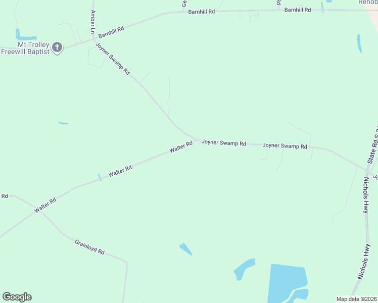 map of restaurants, bars, coffee shops, grocery stores, and more near 2021 Walter Road in Galivants Ferry