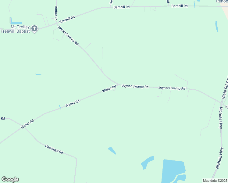 map of restaurants, bars, coffee shops, grocery stores, and more near 2021 Walter Road in Galivants Ferry