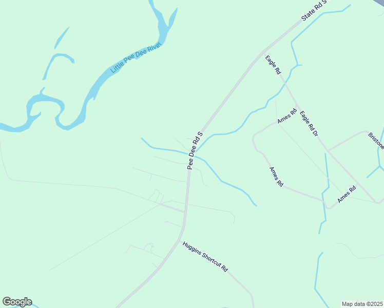 map of restaurants, bars, coffee shops, grocery stores, and more near 15838 Pee Dee Road North in Galivants Ferry