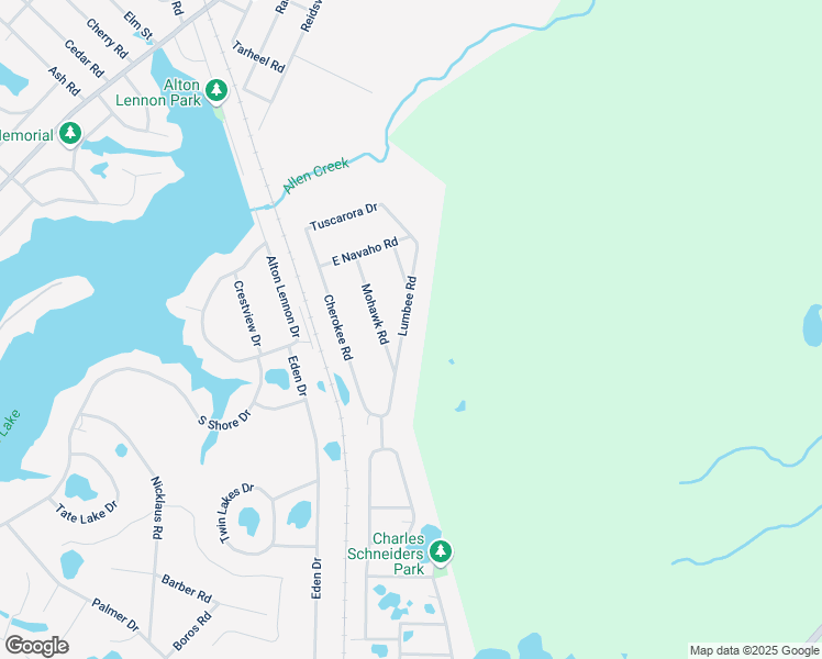 map of restaurants, bars, coffee shops, grocery stores, and more near 595 Lumbee Road in Southport