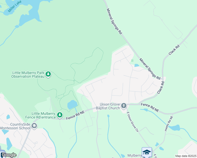 map of restaurants, bars, coffee shops, grocery stores, and more near 1078 West Union Grove Circle in Auburn