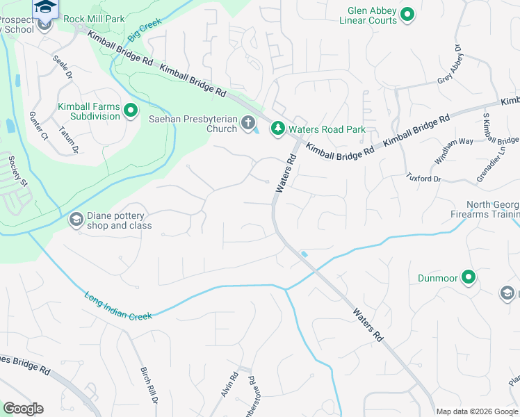 map of restaurants, bars, coffee shops, grocery stores, and more near 3383 Carverton Lane in Alpharetta