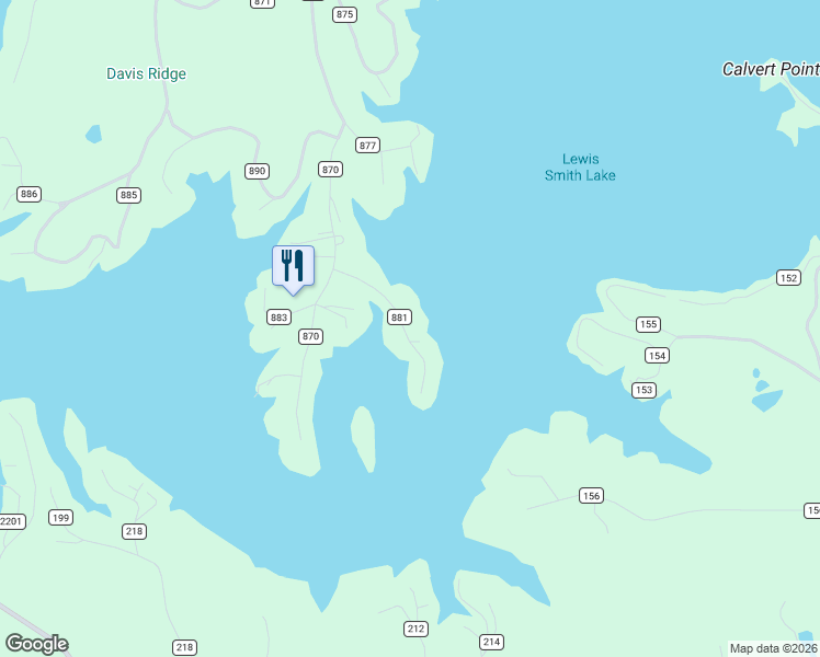 map of restaurants, bars, coffee shops, grocery stores, and more near 221 County Road 881 in Crane Hill