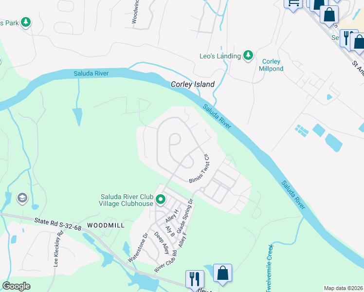 map of restaurants, bars, coffee shops, grocery stores, and more near 930 Battenkill Court in Lexington