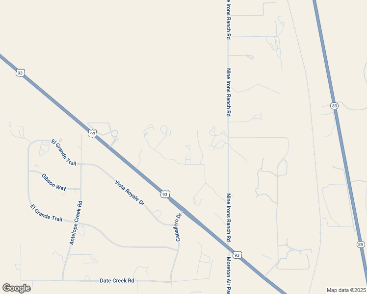 map of restaurants, bars, coffee shops, grocery stores, and more near 35205 South Turtle Creek Road in Wickenburg