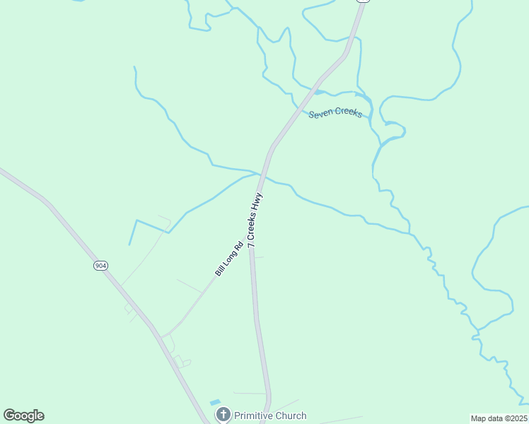 map of restaurants, bars, coffee shops, grocery stores, and more near 14929 7 Creeks Highway in Tabor City