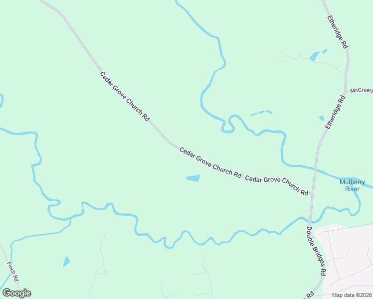 map of restaurants, bars, coffee shops, grocery stores, and more near 585 Cedar Grove Church Road in Jefferson