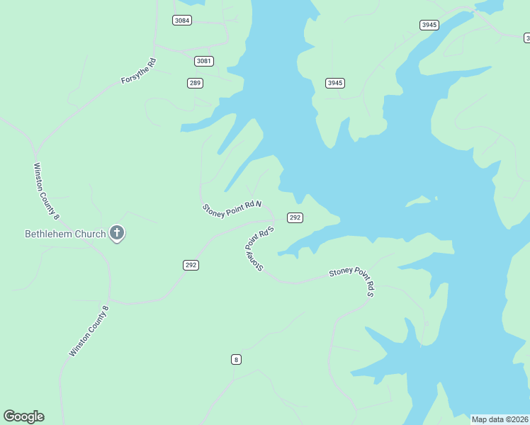 map of restaurants, bars, coffee shops, grocery stores, and more near 2-98 Stoney Point Road North in Double Springs