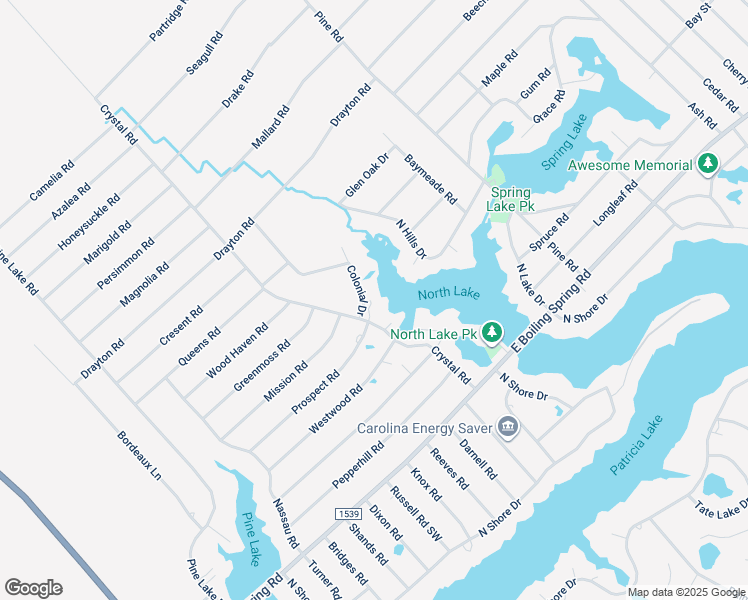 map of restaurants, bars, coffee shops, grocery stores, and more near 720 Colonial Road in Southport