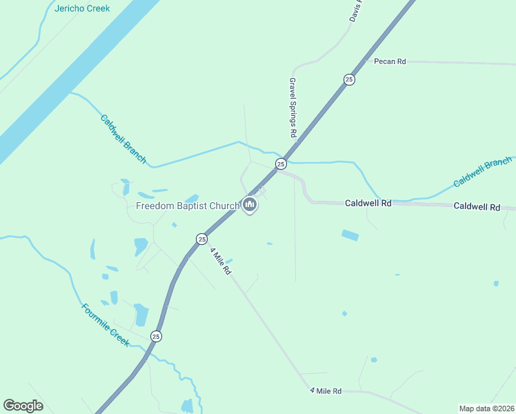 map of restaurants, bars, coffee shops, grocery stores, and more near 63188 Highway 25 North in Smithville