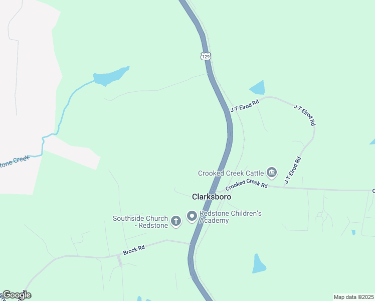 map of restaurants, bars, coffee shops, grocery stores, and more near 7790 Jefferson Road in Athens